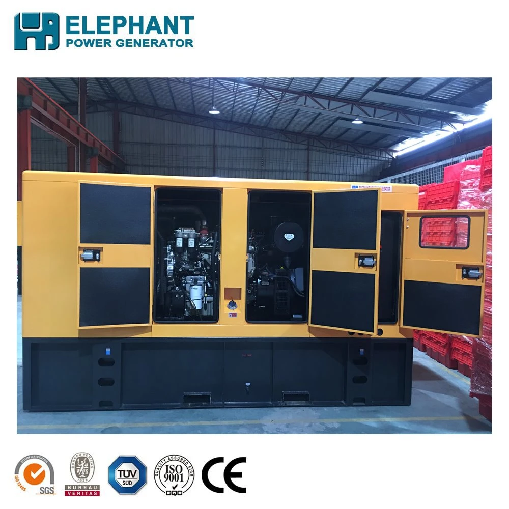 Power by UK Engine 160kw 200kVA Open or Soundproof Type Generator