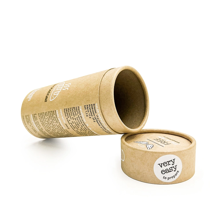 OEM Recycled Corrugated Craft Paper Tube for Food