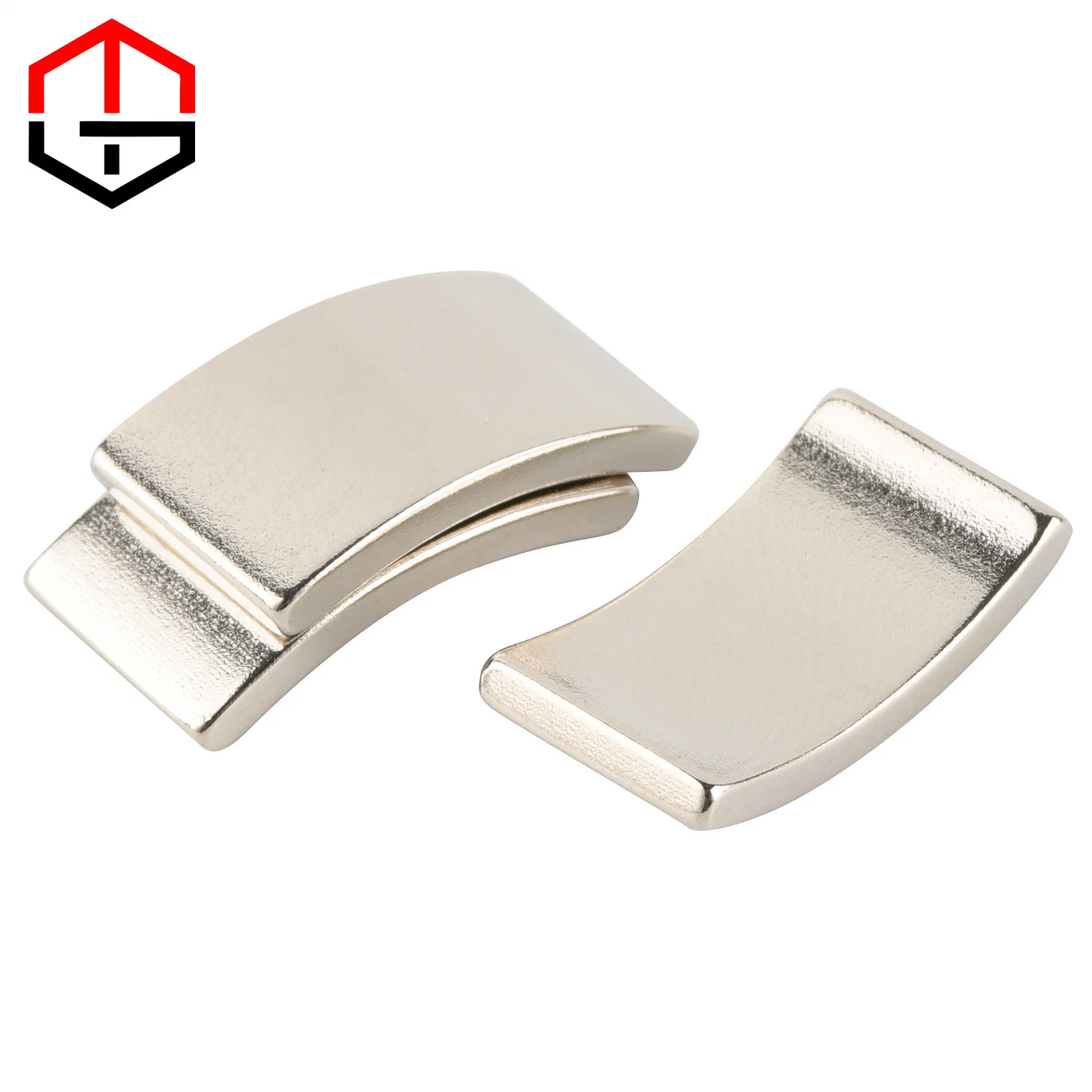 N40 Super Strong Arc Shaped Irregular Magnet for Rotors