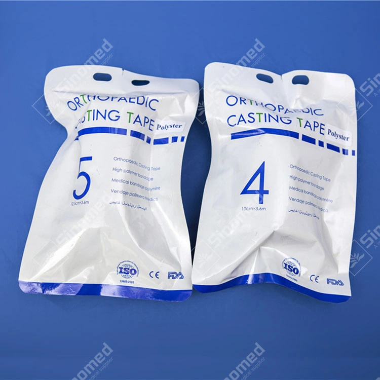 Orthopaedic Synthetic Fiber Glass Polymer Medical Orthopedic Fiberglass Casting Tape