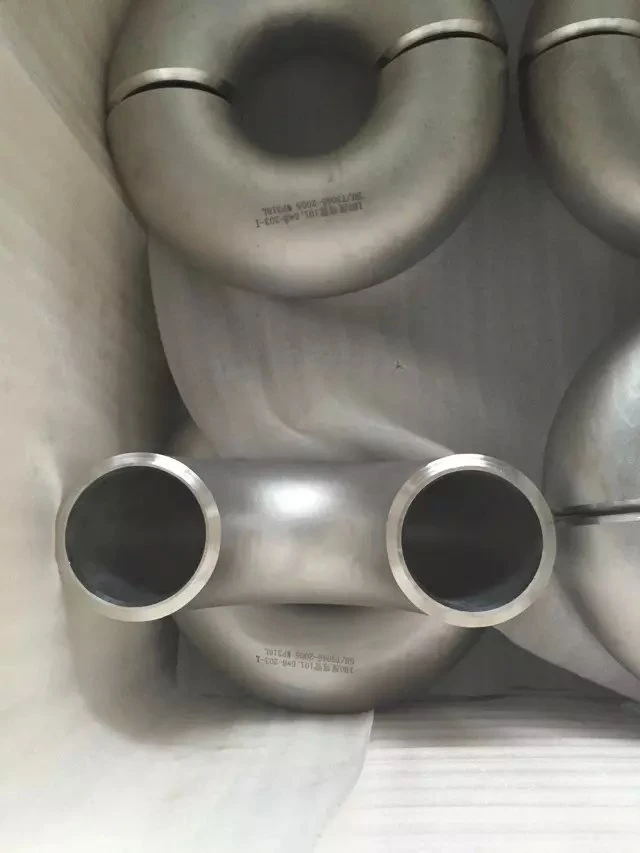 Hot Sale Stainless Steel 4 Inch Sch40 80 Butt Welded ASTM A403 304 316L Elbow Tee Pipe Fittings