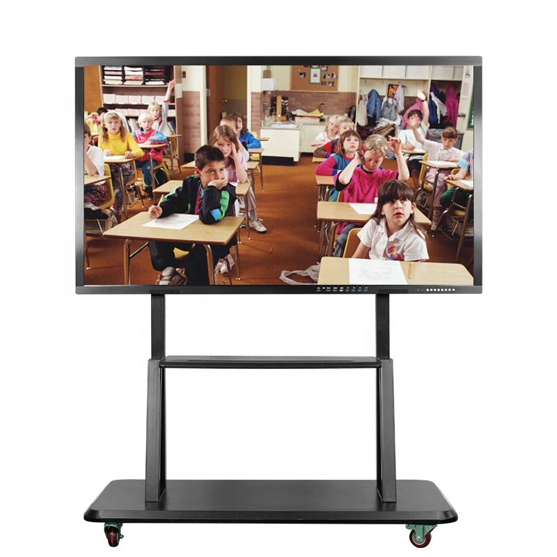 Wholesale Mobile LED Conference Machine Teaching System LED TV Stand P1.5 P1.875 P2.5 135 163 216 Inch Video Wall Display Screen