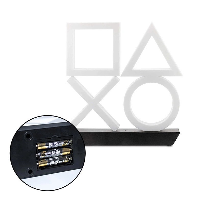 Para el nuevo PS5 icono de juego Luz USB Power Control de sonido Icono de luz