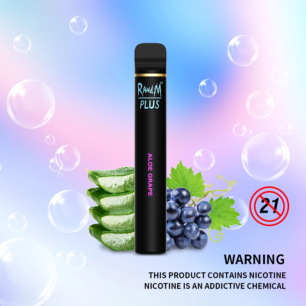 Randm Plus 800 inhalaciones desechables de alta calidad de pluma de Vape