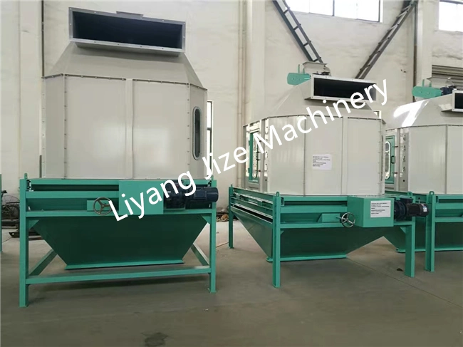 Animal Feed Pellets Processing Machine Feed Pellet Counterflow Cooling Machine Cooler