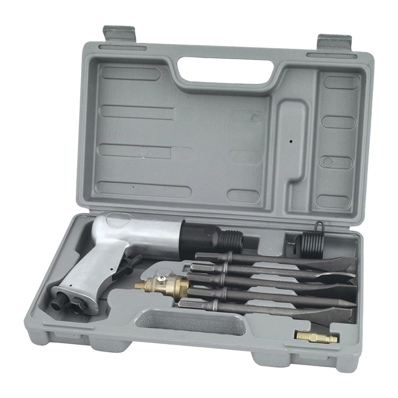 71-teiliges Ultimate Air Tool Kit 1-1/2'' Schlagschrauber, 1-3/8'' Ratschenschrauber Lufthammer mit Meißeln Lufthammer Schlagschrauber-Kit-Werkzeuge