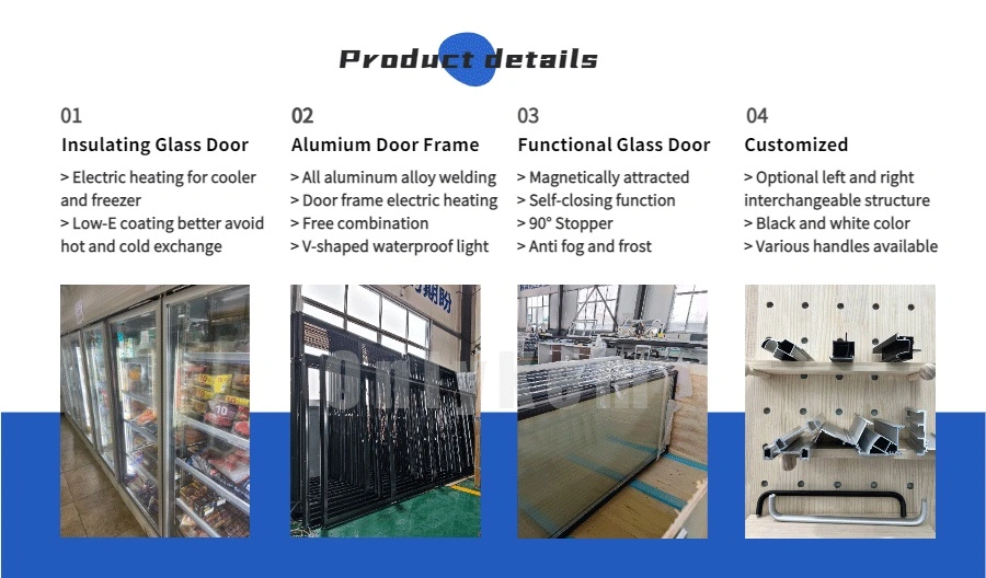 Refrigeration System for Fruits and Vegetable Cold Storage 10*8*8FT Cold Room