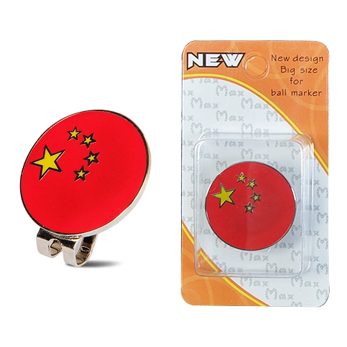 Magnetic Golf Ball Marker with Hat Clip