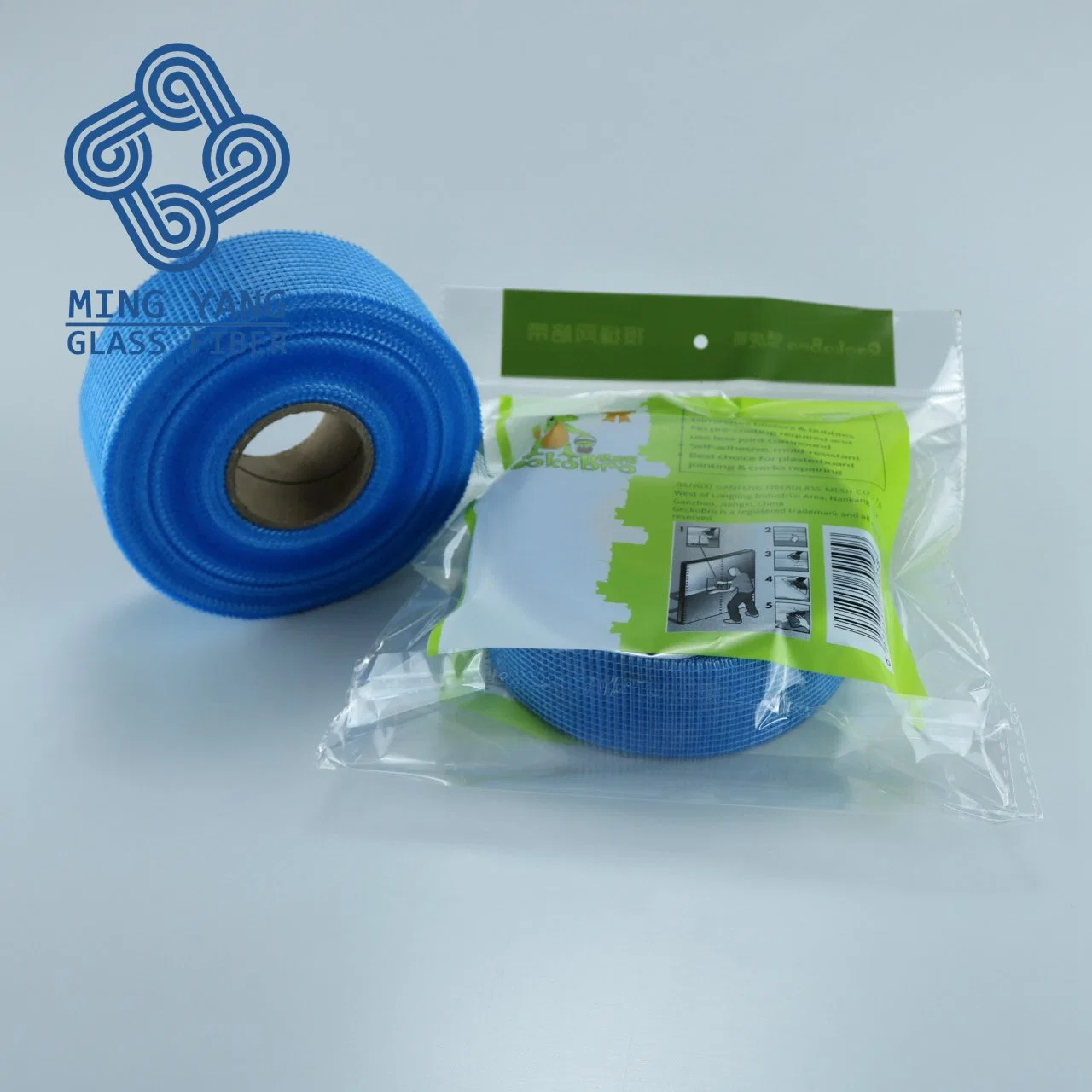 8X8 65G/M2 Blue Fiberglass Mesh Joint Tape for Building Material