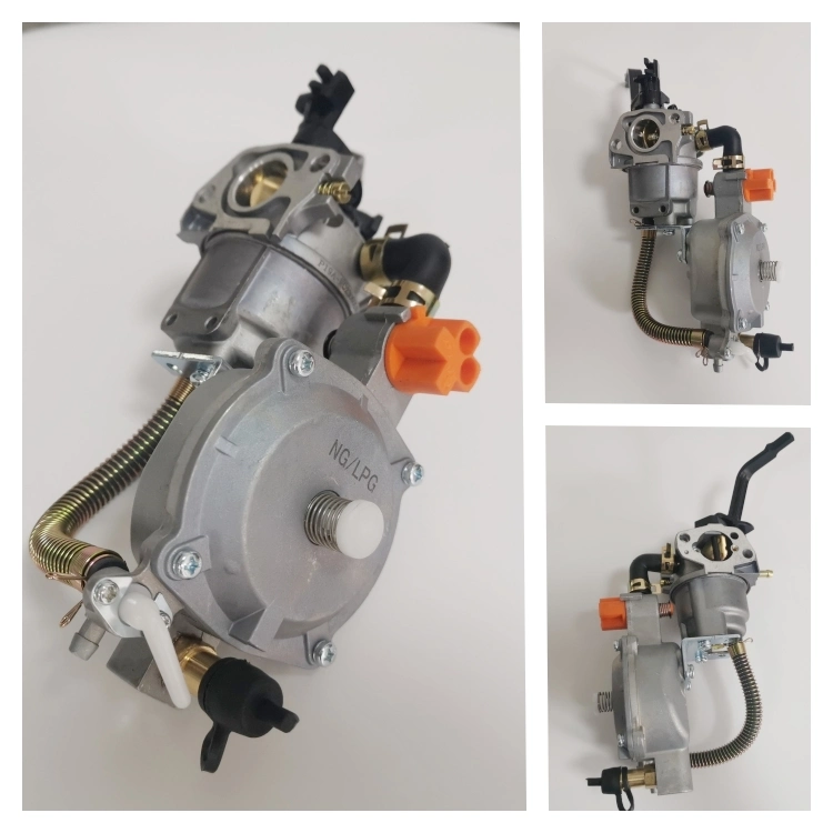 Valor de potencia Carburador doble Carb 168f GX160 5,5HP GX200 6,5HP Se ajusta al generador 2kW