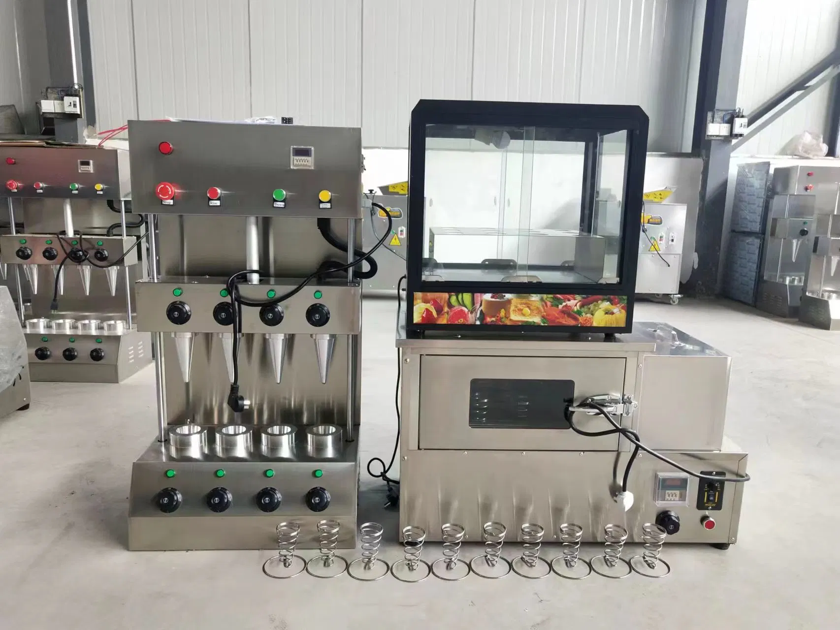 Profession Manufacturer Provide Pizza Cone Machine