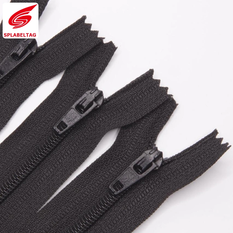 Nylon Closed End Light Blue Zippers - Available in a Range of Sizes Between 4 Inch and 22 Inch