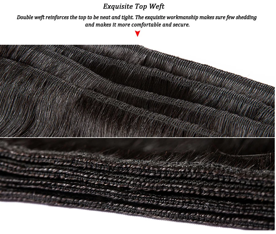 Фабричная оптовая торговля Virgin Remy Укладка волос Необработанная бразильская Human Hair Расширения
