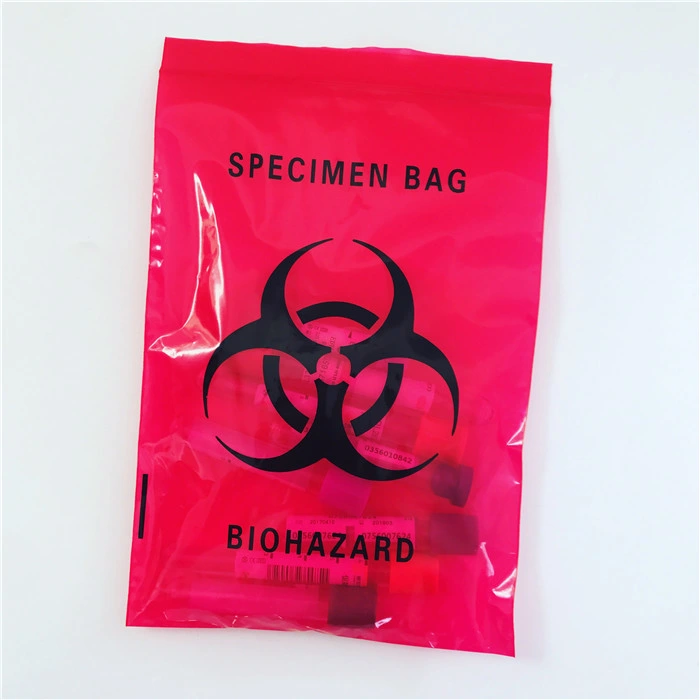 Liquid Tight Specimen Bag with Document Wallet