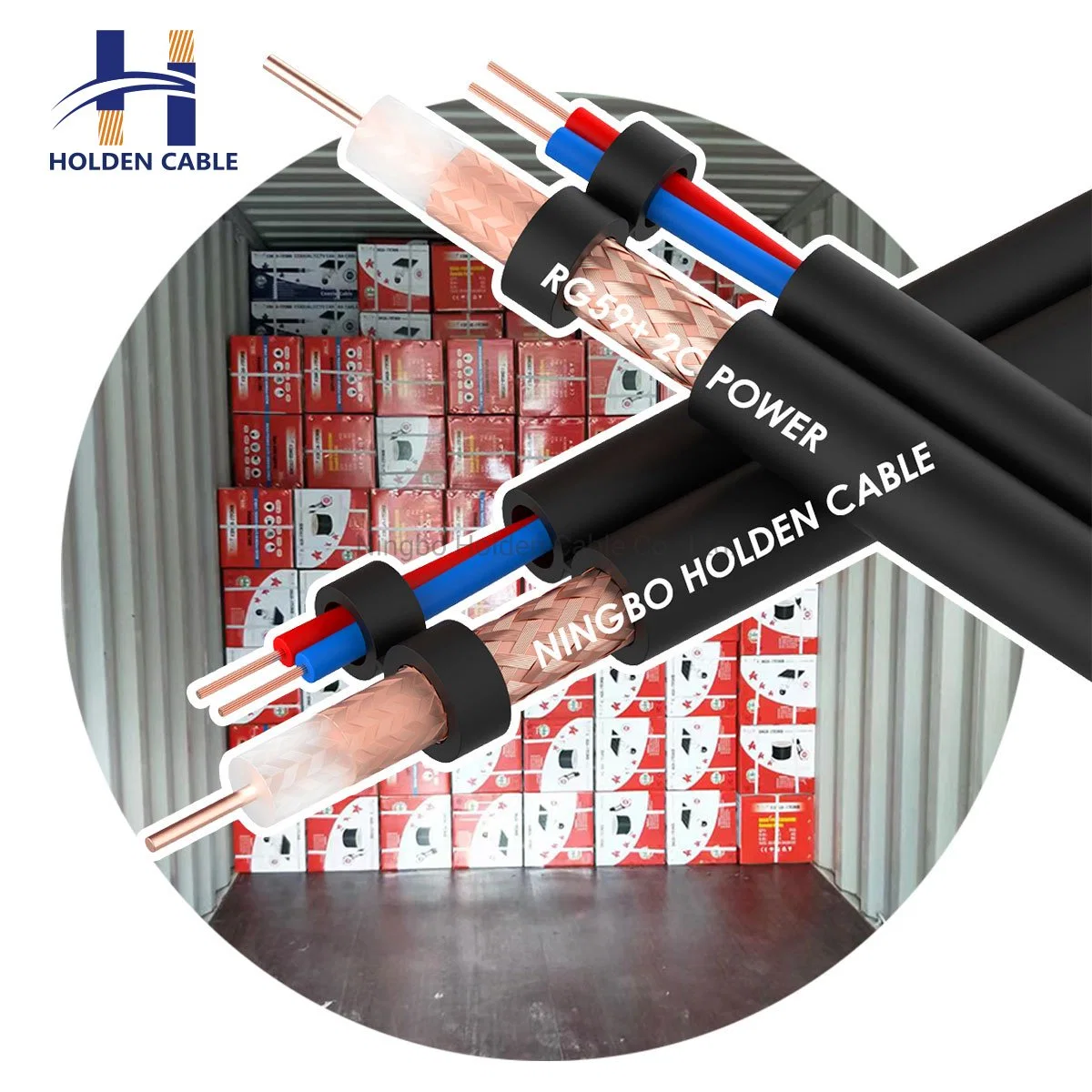 Communication CCTV CATV Cable RG6 Rg59 Coaxial Cable