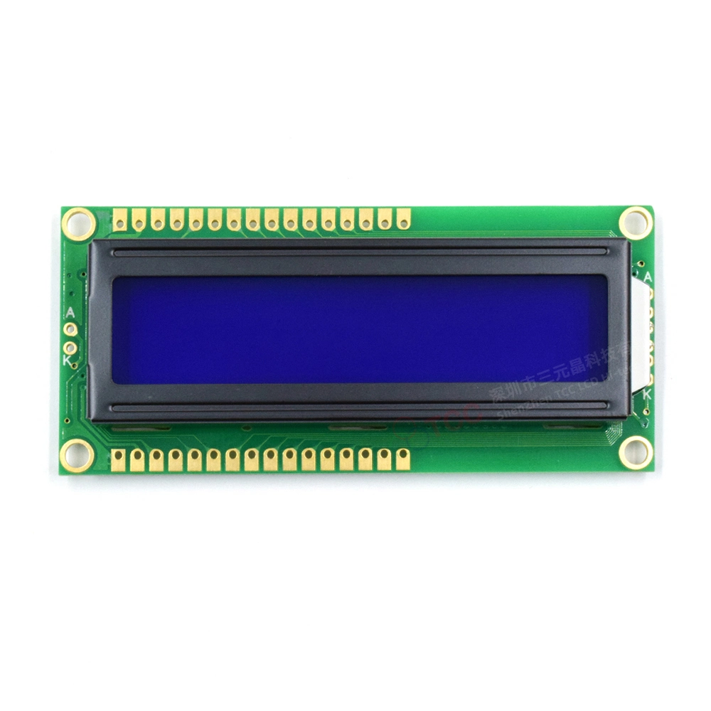 16 Pin 16*2 Character LCD Screen 8 Bit Parallel Monochrome LCD Module