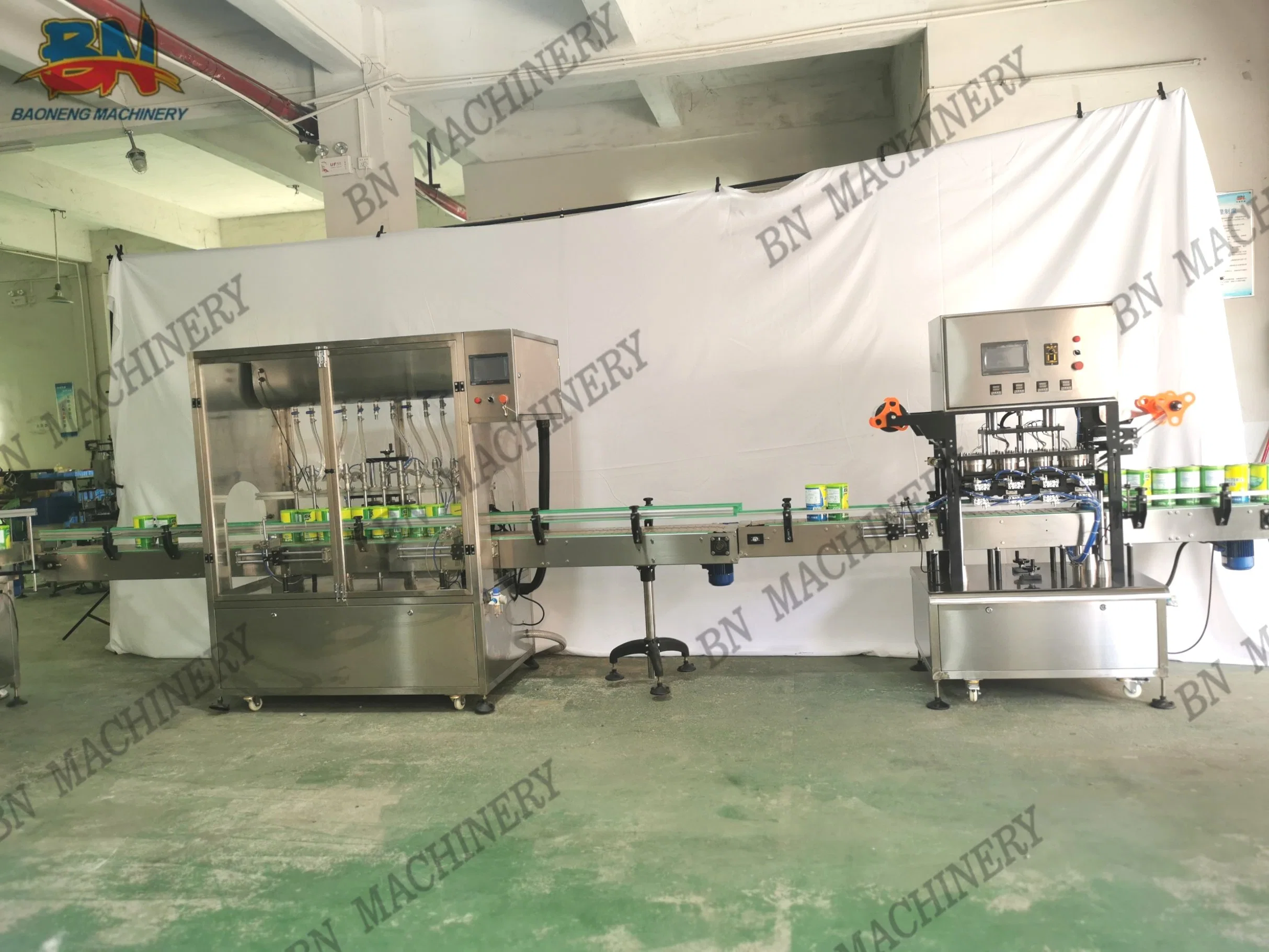 Famous Brand Automatic Bottle Liquid Gravity Alcohol Filling Machine for Solvent Pesticide Disinfectant Fertilizer with Good Production Line