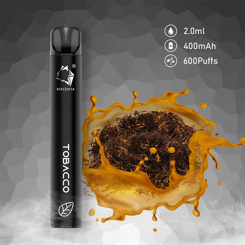 Venda por grosso vaporizador descartável 600 Edredom Mini Caneta Vape descartáveis e cigarro