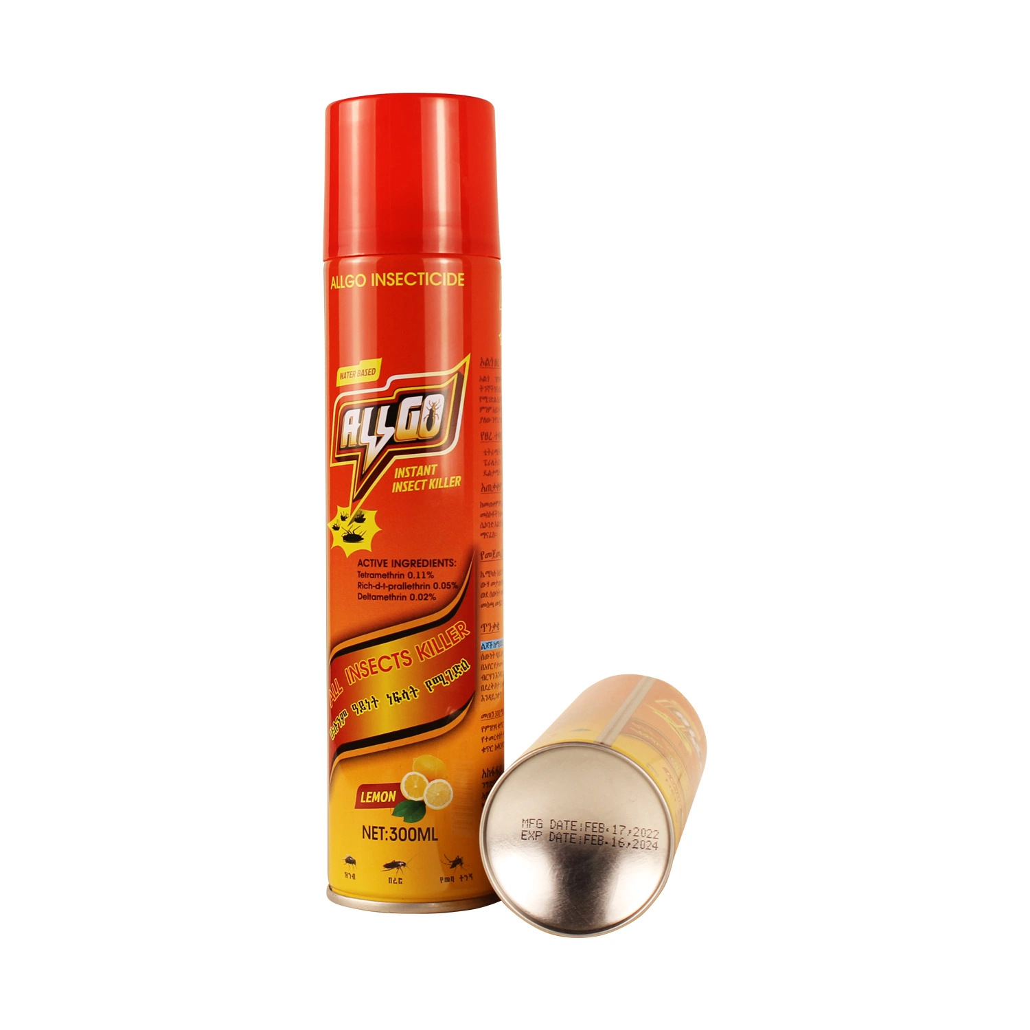 Allgo Water Based Insects Spray Aerosol Cockroach Killing Spray Mosquito Killer