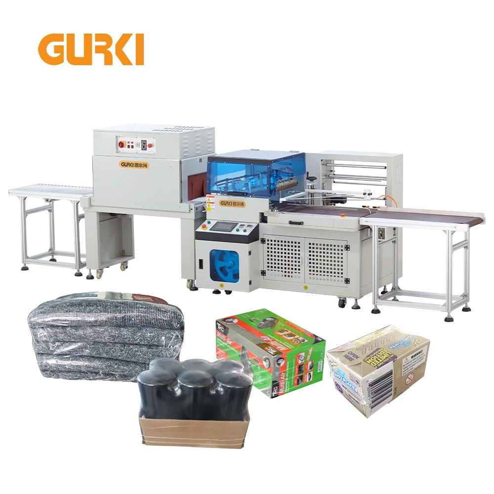 Automatic L-Bar Plastic POF PE PVC Film Cutting Sealer Machine Wrapping Machine