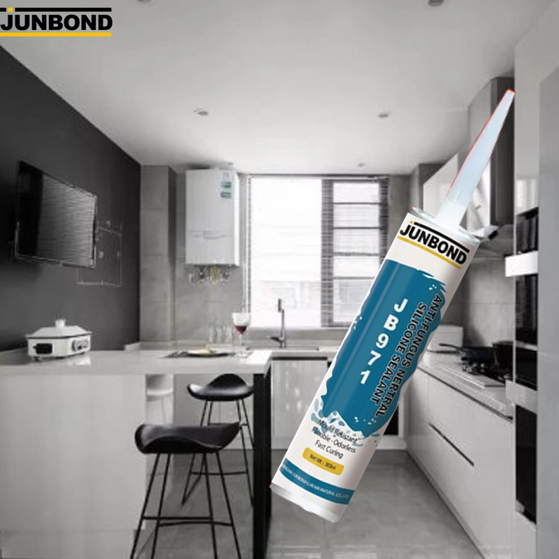 El Tubo de sellador de fábrica Junbond cura neutro mejor Sellador de cuarto de baño antimicóticos