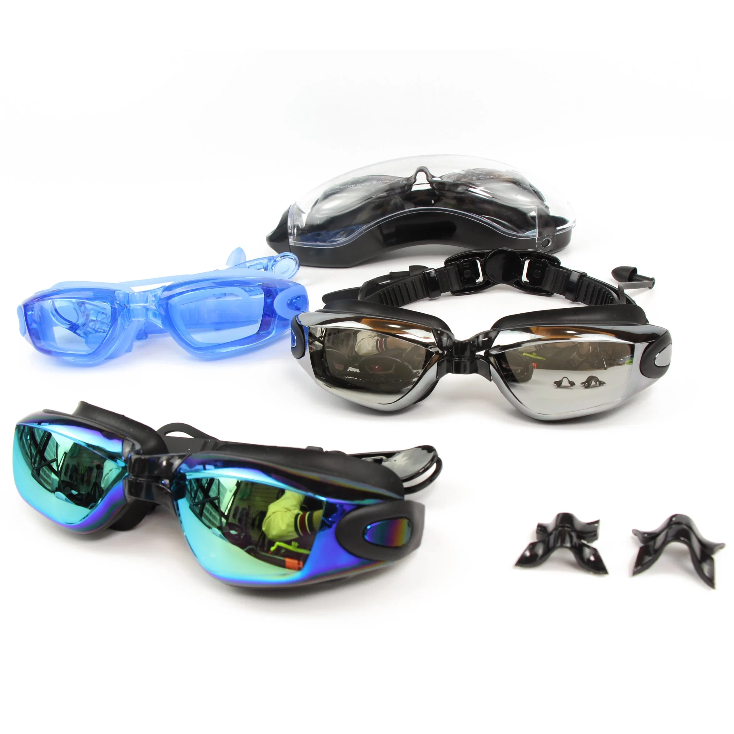 Adult Silicone Frames Eco Friendly Safety Waterproof Silicone Kids Swimming Goggle