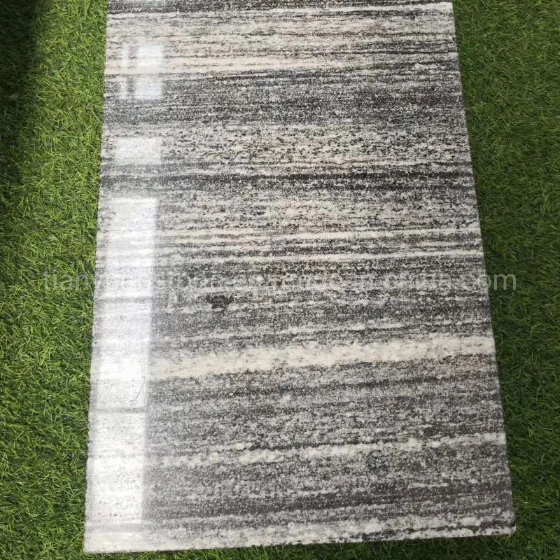 Chinese Snow Grey Black Jet Mist Granite for Floor Wall Stair Step Paver Kerbstone Landscape