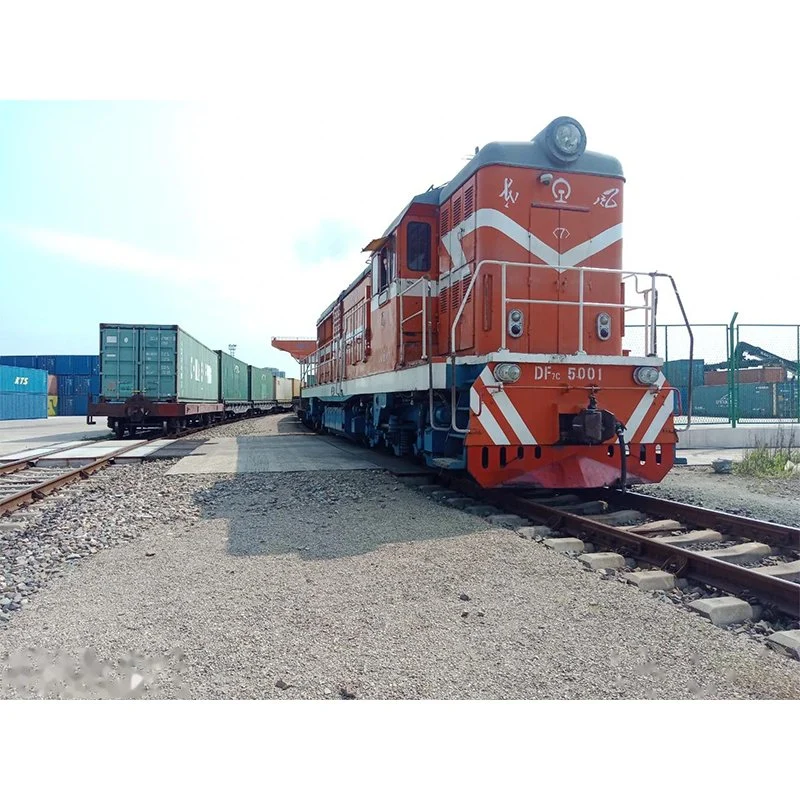 Transporte en tren de Nansha, Guangzhou a Moscú a través de Alashankou el 20 de mayo.