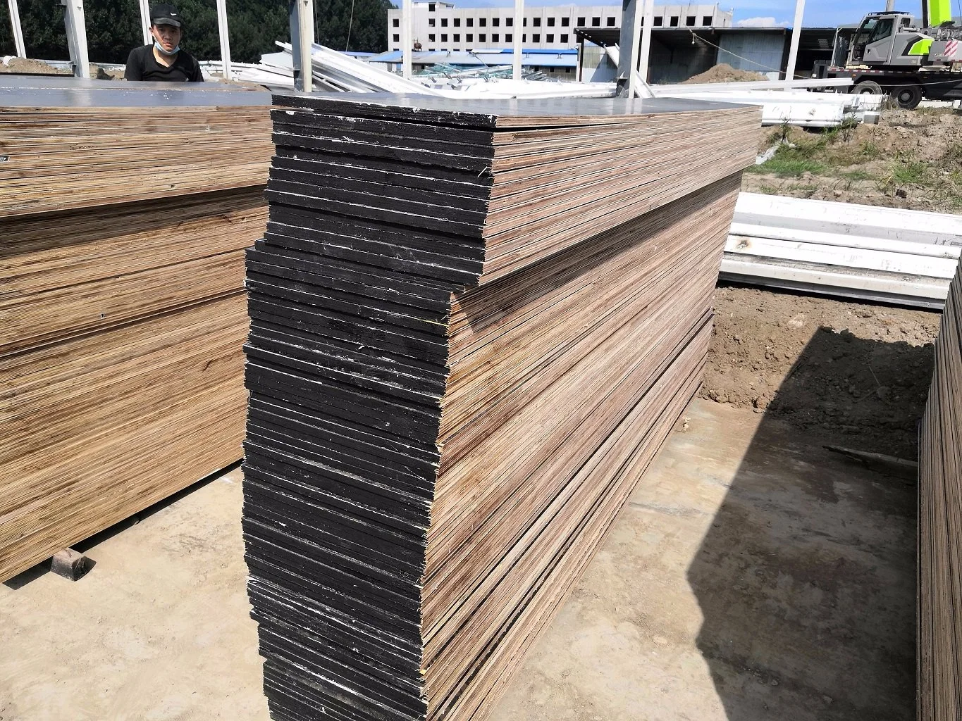 Israel Market 610*2500*18mm Brown Film Hardwood Core WBP Glue Tego Plywood