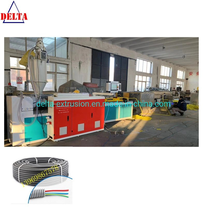 High quality/High cost performance  High Speed Corrugation Hose Extrusion Line Electric Cable Flexible Conduit Pipe Making Machine