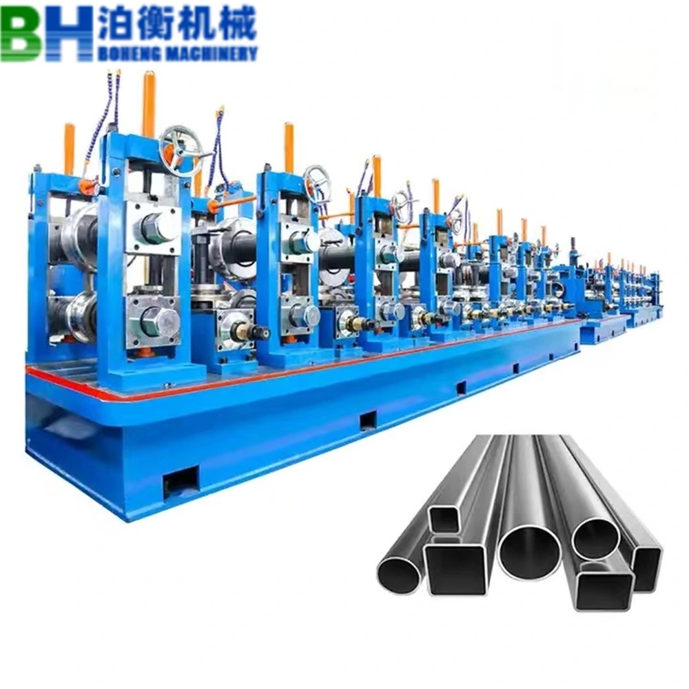 60 X 60 Square Pipe Making Machine / Square Profile Production Line