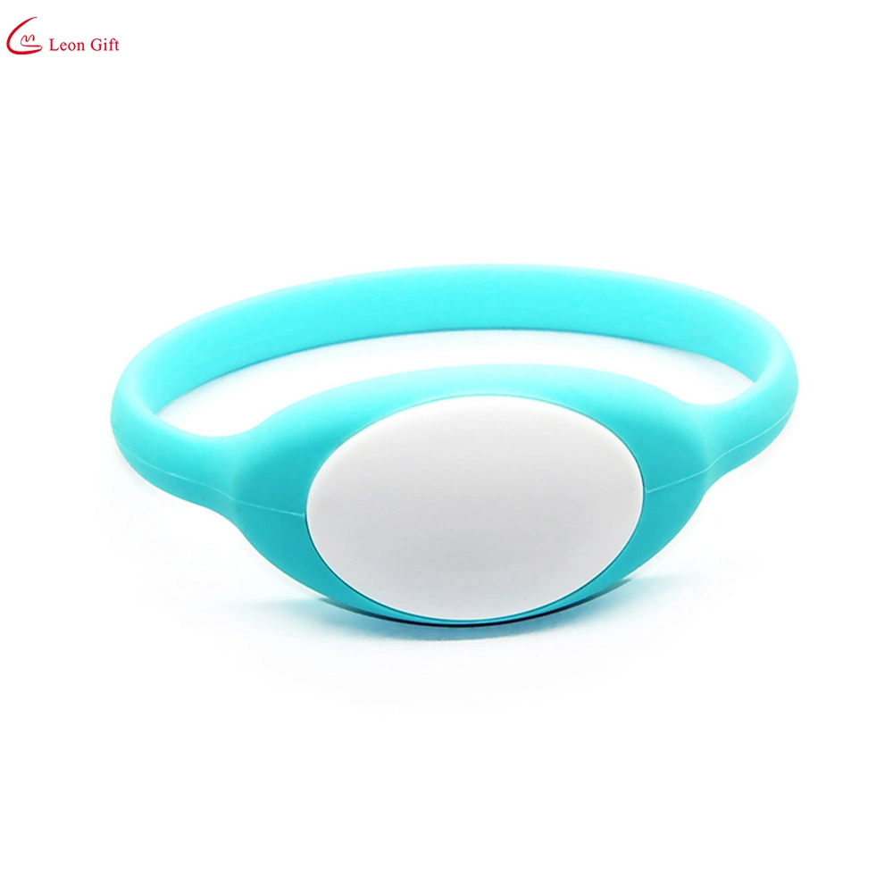 Factory Custom ID Chip Bracelet Silicone Production Induction Attendance RFID Wristband