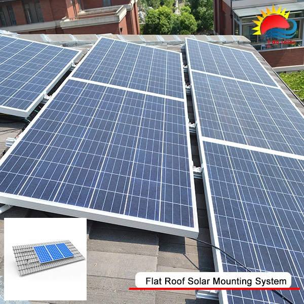 Solar Energy Aluminum Roof Mounting System Racking Products (NM0147)