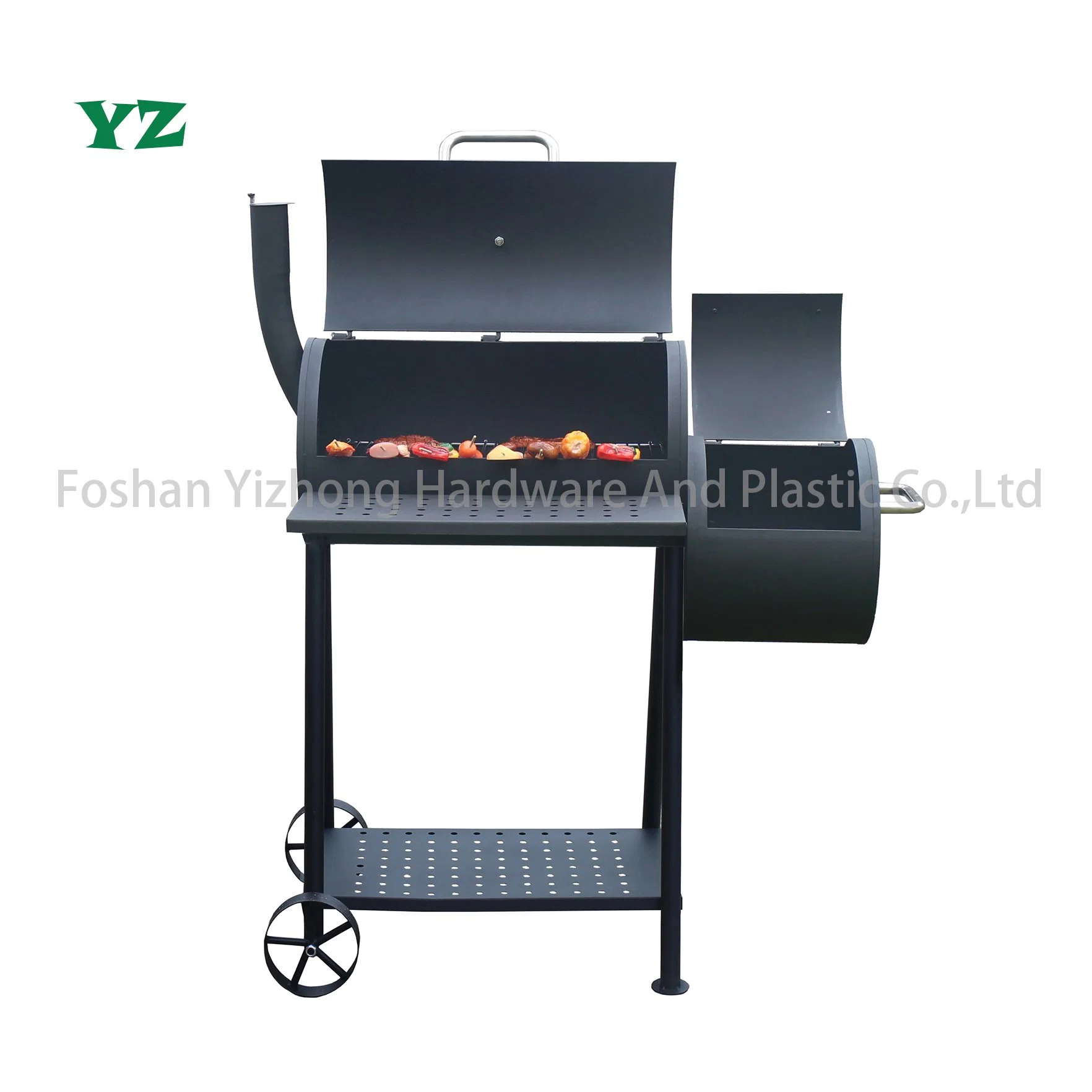 Smoker Barrel Charcoal BBQ Grill