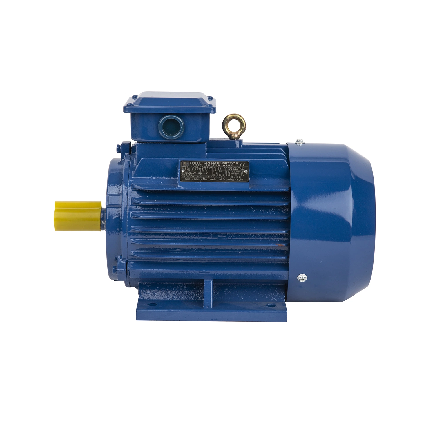 Yl Single-Phase Electric Motor 0.5HP-10HP 100%Copper/100%Output Cast Iron Housing Frame Continuous Duty AC Motor