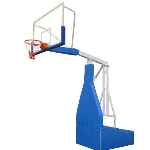 Fiba Professional Basketball Equipment Electric Hydraulic Basketball Stand/Hoop for Sale