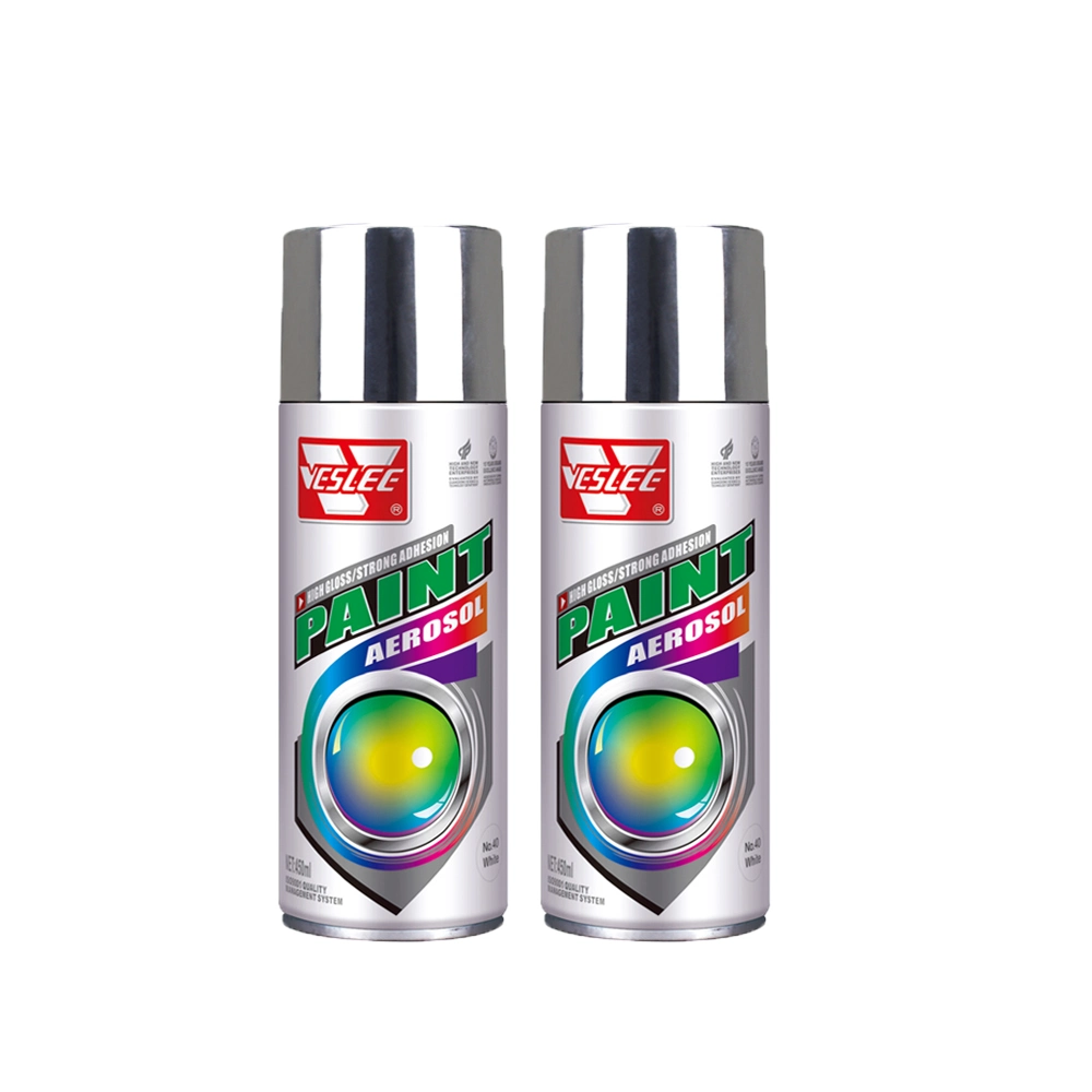 Natural Scent Sample Available High Performance Chrome Spray Paint