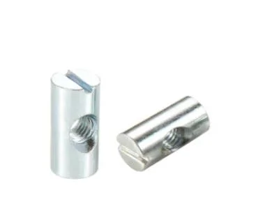 Original Factory Carbon Steel/Stainless Steel Furniture Nut, Dowel Nut