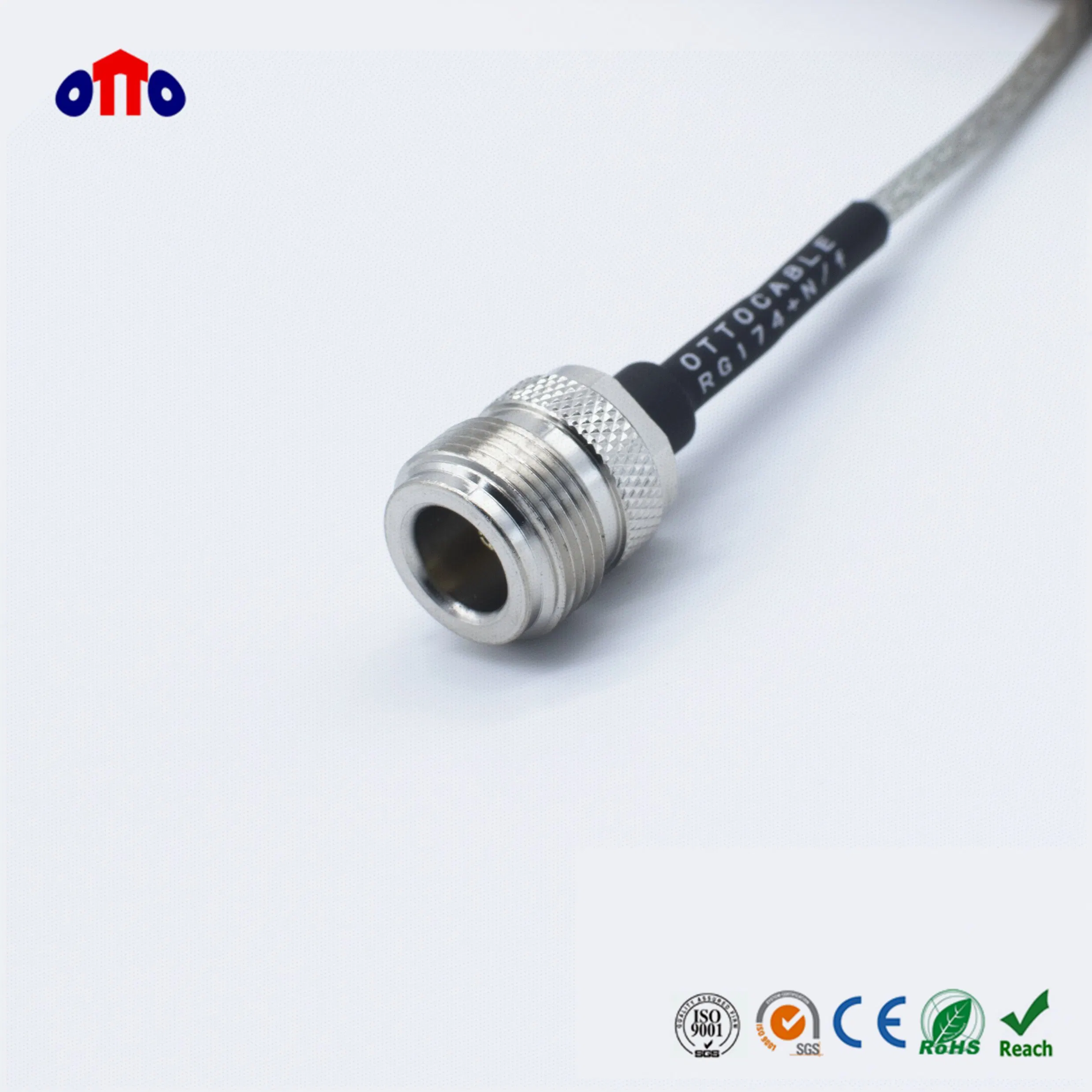 Cable de puente coaxial RG174 con conectores SMA/N/Fakra para antena de coche