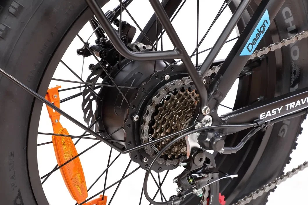 Fabricante de bicicletas plegables Ebike Motor de 500 W Bicicleta eléctrica de los neumáticos de grasa e bicicleta