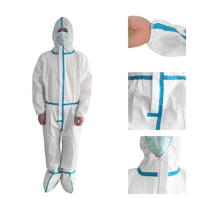 Protective Medical Uniform Work Clothing En14126 Type4 GB19082