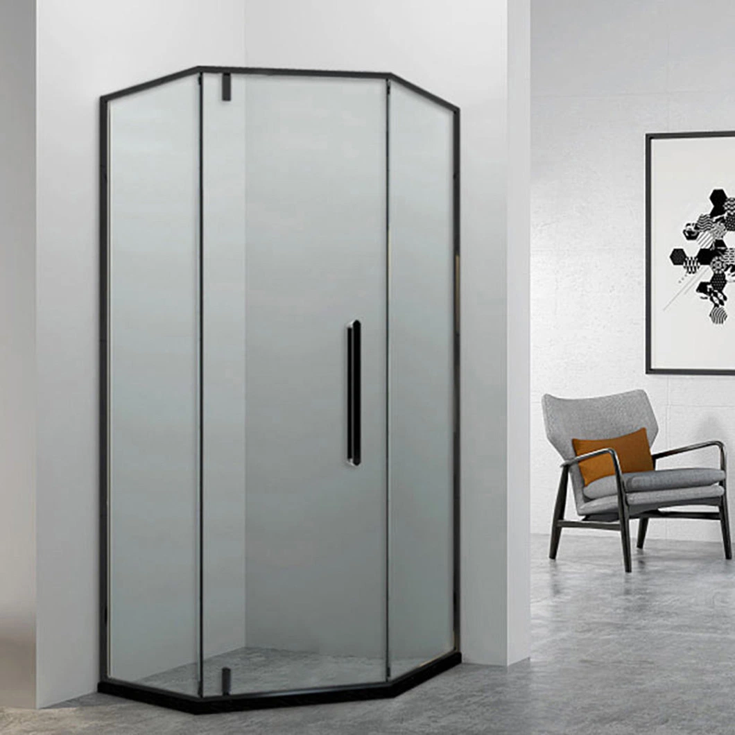 Qian Yan Sliding Glass Shower Doors China Luxurious Frameless Shower Swing Cabin Manufacturers Wholesale/Supplier Breathable 304 Ss Luxury Shower Over Bath