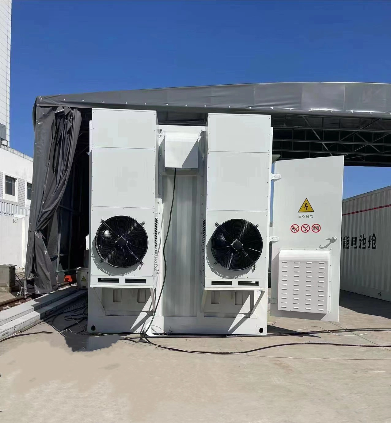 12,5kw-50kW sistema de refrigeración del armario eléctrico para el sistema de almacenamiento de energía solar