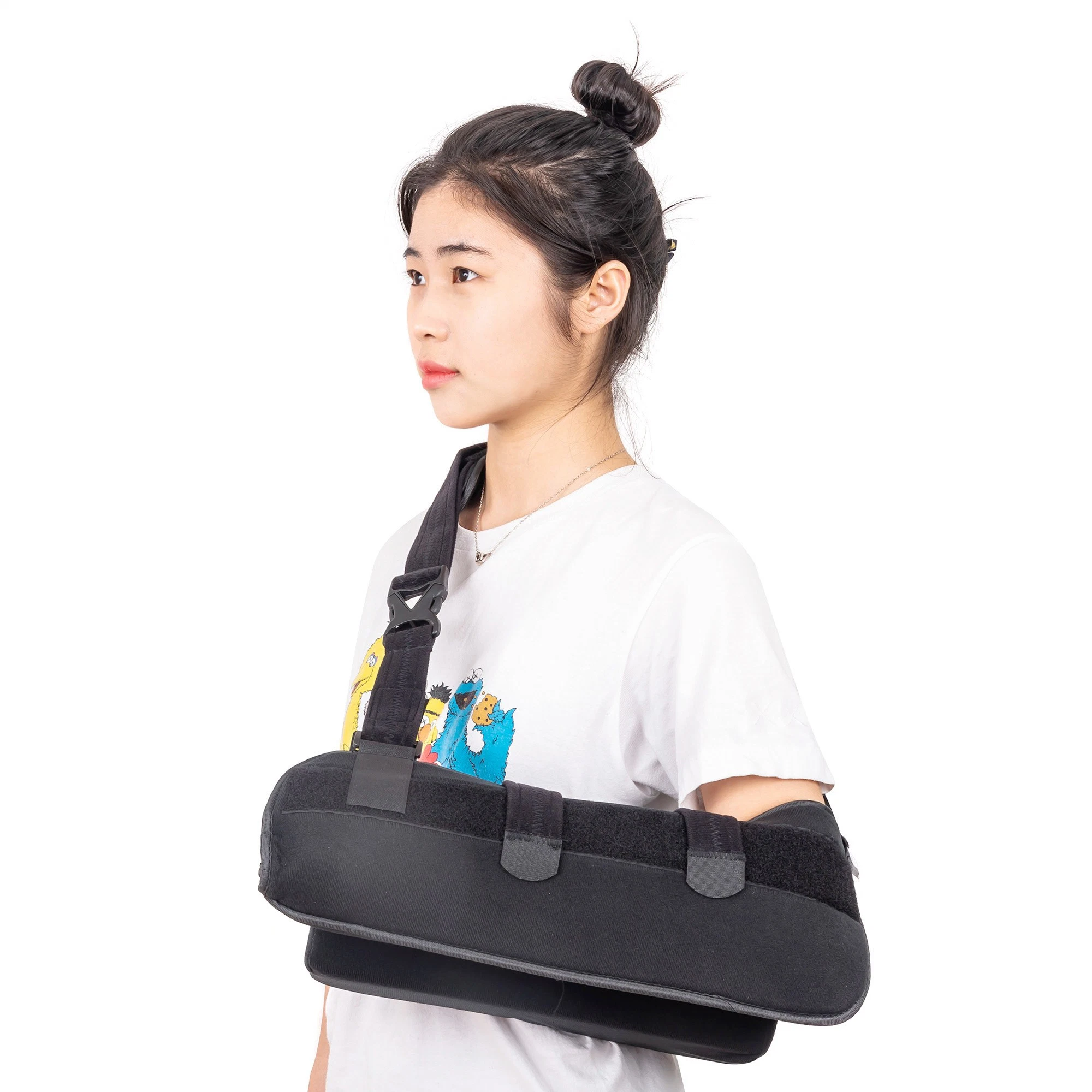 Arm Sling with Abduction Pillow and Grip Ball for Shoulder Injury