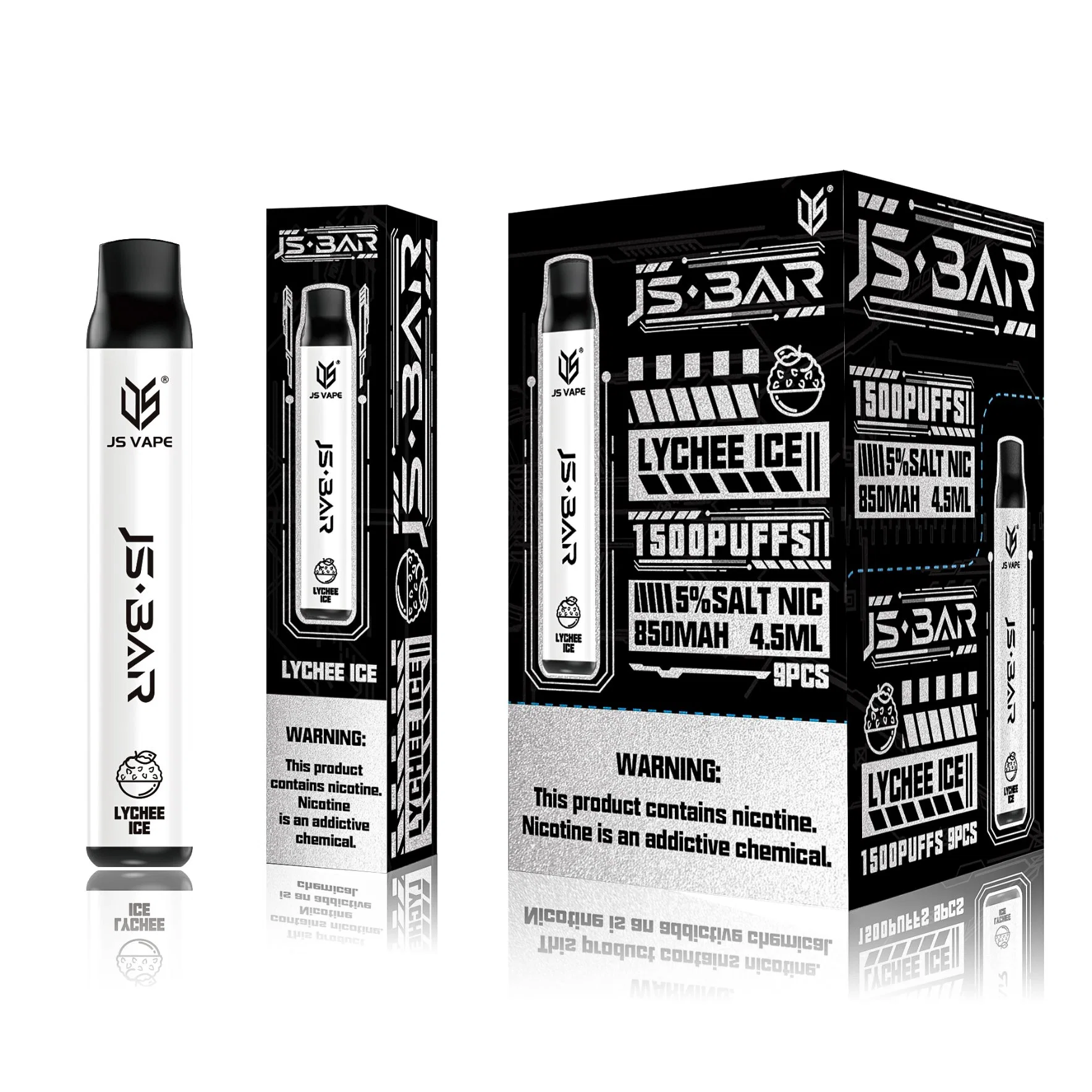 Newest Original Jsvape 1500 Puffs Disposable Vape E-Cigarette Js. Bar Vaporizer