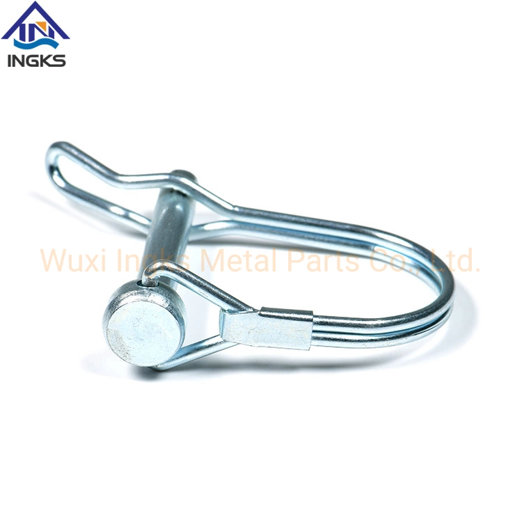 Zinc Plating D Shape Round Double Wire Shaft Wire-Lock Clevis Pin