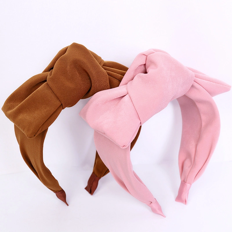 Korean Bow Headband Wholesale/Supplier Cute Girls out Hair Accessories Netflix Hair Band