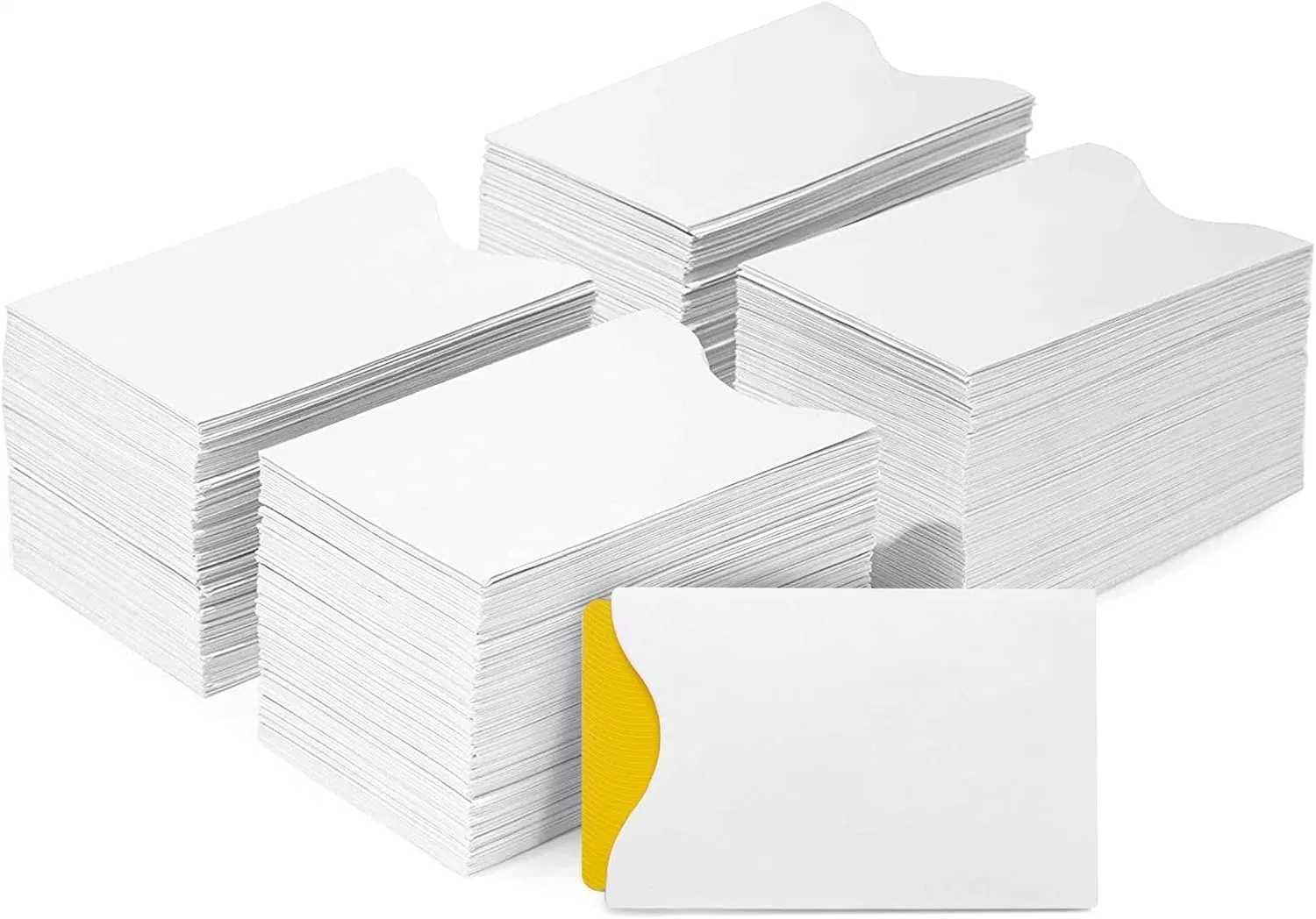 Bulk Protector Packets for ID, Credit, and Gift Cards (3.5X2.3 in)