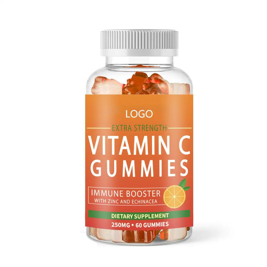 Gomosa Vegana Vitamina C con Mofás de zinc Vitamina C Gumia Candy