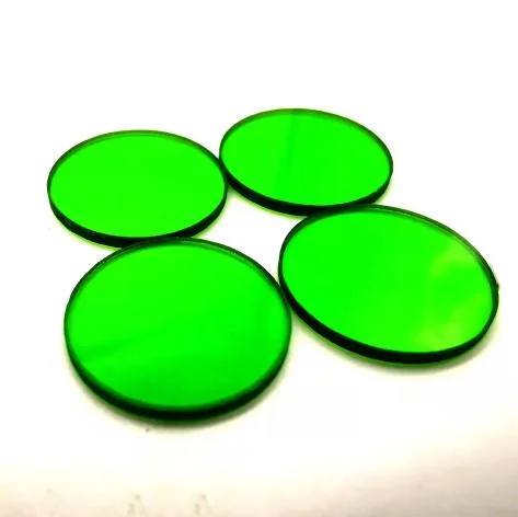 Factory Custom Green Filter Glass Window Cover Filter